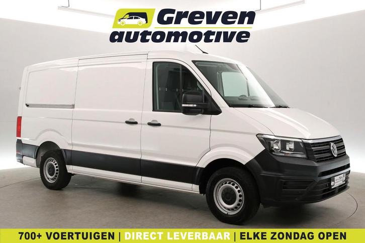 Volkswagen Crafter 2.0 TDI L3H2 Marge Airco Cruise Camera, Auto's, Bestelauto's, Lease, Handgeschakeld, Diesel, Wit, Volkswagen