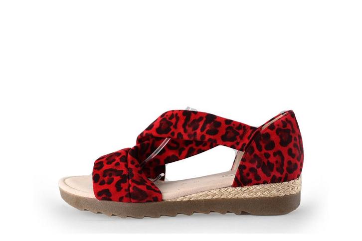 Gabor sandalen in maat 37½ Rood | 10% korting, Kleding | Dames, Schoenen, Rood, Gedragen, Sandalen of Muiltjes, Verzenden
