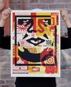 Shepard Fairey (OBEY) (1970) - Face collage, Antiek en Kunst