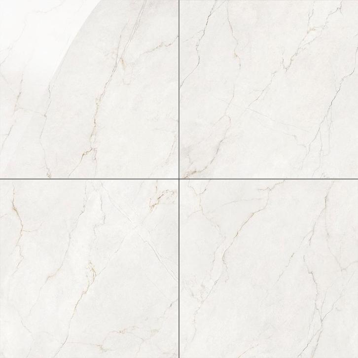 Vloertegel / wandtegel discover marmer wit gepolijst 90x90, Doe-het-zelf en Verbouw, Tegels, Vloertegels, Nieuw, 10 m² of meer