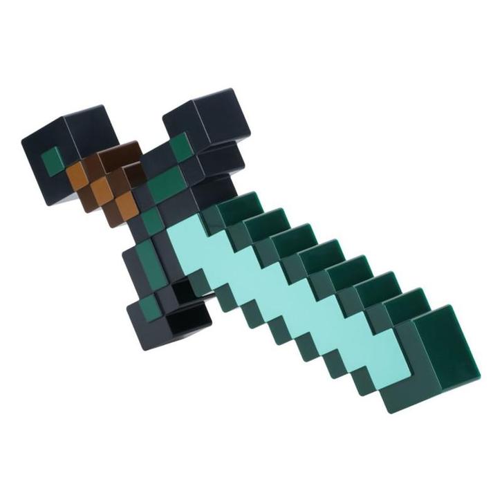 Minecraft Light Diamond Sword 40 cm (Thema), Kinderen en Baby's, Speelgoed | Actiefiguren, Zo goed als nieuw, Verzenden