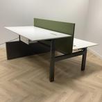 Tweedehands Vepa Zit-sta elektrisch Duo bureau (2 x 180x90, Ophalen of Verzenden, Elektrisch, Gebruikt, Stabureau