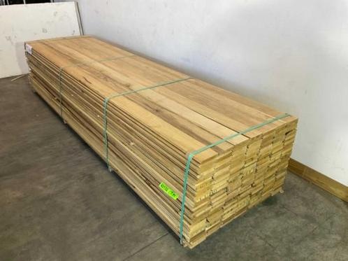 Veiling - 50x wit afrikaans eikenhouten plank fraké met mes, Doe-het-zelf en Verbouw, Hout en Planken