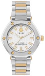 Philipp Plein PW1BA0523 The Hexagon horloge 38 mm, Sieraden, Tassen en Uiterlijk, Horloges | Dames, Overige merken, Staal, Staal