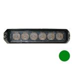 LED flitser 6-voudig compact Groen, Auto-onderdelen, Verlichting, Ophalen of Verzenden, Nieuw