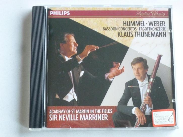 Weber - Bassoon Concerto , Hummel - Grand Concerto / Klaus T, Cd's en Dvd's, Cd's | Klassiek, Zo goed als nieuw, Verzenden