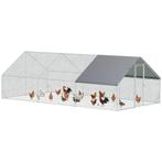 TRUUSK XXL Kippenhok 3 x 6 x 2 m - Vrije Uitloop - Met Schad, Verzenden, Nieuw