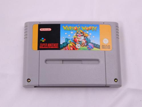 SNES - Warios Woods, Spelcomputers en Games, Games | Nintendo Super NES, Ophalen of Verzenden