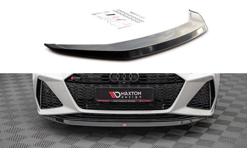 Voorspoiler V.3 Audi RS6 / RS7 C8 Maxton Glanzend Zwart, Auto-onderdelen, Carrosserie en Plaatwerk, Ophalen of Verzenden