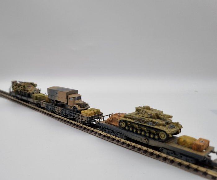 Arnold, Roco N - Model treinwagon (3) - Wehrmacht - Militair, Hobby en Vrije tijd, Modeltreinen | N-Spoor