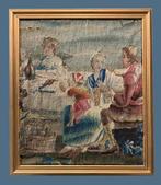 Aubusson David Teniers II (1610-1690) - Wandtapijt - 90 cm -, Antiek en Kunst