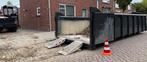 oprijplaat aluminium 8 ton container bak afzet haakarm