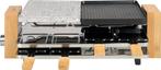 Princess 162955 Raclette en Steengrill Pure 8 Bamboe -, Verzenden, Zo goed als nieuw