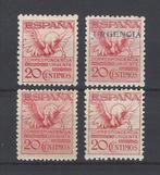 Spanje 1929/1932 - Volledige Pegasos-series - Goed, Gestempeld