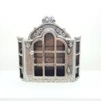 Miniatuur figuur - Miniatuur muur vitrine kast - .835 zilver