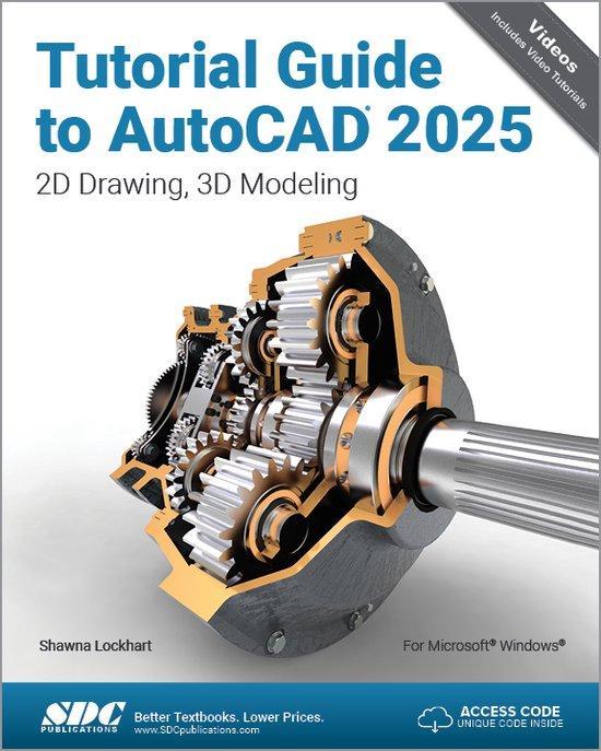 9781630576677 Tutorial Guide to AutoCAD 2025, Boeken, Studieboeken en Cursussen, Nieuw, Verzenden