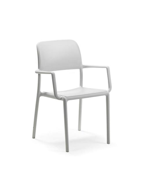 Nardi Riva Armleuningstoel - Bianco, Tuin en Terras, Tuinsets en Loungesets, Ophalen of Verzenden