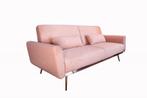 Retro slaapbank BELLEZZA 210cm oudroze 3-zitsbank incl., Huis en Inrichting, Slaapkamer | Slaapbanken, Ophalen of Verzenden, Nieuw