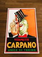 Achille Luciano Mauzan - Vermouth Carpano Unico de Torino, Antiek en Kunst