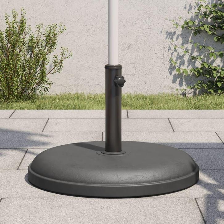vidaXL Parasolvoet voor stokken van Ø32/35/38 mm 25 kg rond, Tuin en Terras, Parasols, Parasolvoet, Nieuw, Verzenden