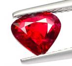 Zonder Minimumprijs Robijn - 1.05 ct - Bellerophon Gemlab -, Nieuw