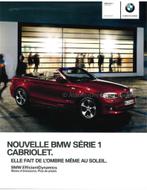 2011 BMW 1 SERIE CABRIOLET BROCHURE FRANS, Boeken, Auto's | Folders en Tijdschriften, Nieuw, BMW, Author