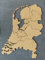 Zelfklevend kurk prikbord - Nederland kaart - 140 x 70 cm, Huis en Inrichting, Woonaccessoires | Memoborden, Nieuw, Ophalen of Verzenden