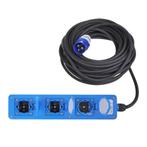 ProPlus Stekkerdoos - CEE naar 3x Schuko - 20 meter - IP4..., Doe-het-zelf en Verbouw, Elektra en Kabels, Ophalen of Verzenden
