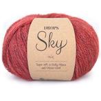 DROPS Sky Mix - 09 cranberry - Wol Garen, Ophalen of Verzenden, Nieuw