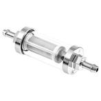 Benzinefilter, brandstoffilter, glas, chrome 6mm en 8mm, Verzenden, Nieuw, Saab