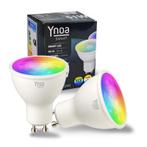 Set van 2 Ynoa smart lampen | White & Color Tones RGBW | LED, Nieuw, Bajonetsluiting, Overige typen, Modern