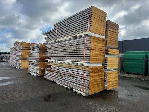 FALK 1060WB 100mm B-keus sandwichpanelen gevel €14,00/m2, Doe-het-zelf en Verbouw, Platen en Panelen, Zo goed als nieuw, 100 mm of meer