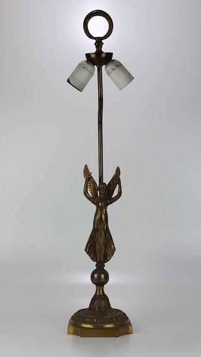 Staande lamp - Verguld messing - Vergulde messing tafellamp, Huis en Inrichting, Overige Huis en Inrichting