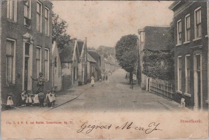 STREEFKERK - Dorpsgezicht, Verzamelen, Ansichtkaarten | Nederland