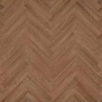 FLOER Visgraat PVC FLR-3520 Bruin Eiken PVC, Huis en Inrichting, Stoffering | Vloerbedekking, Ophalen of Verzenden, Nieuw, Bruin