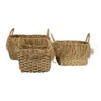 zeegras manden rafels rechthoek (set van 3)*, Huis en Inrichting, Woonaccessoires | Overige, Verzenden, Nieuw