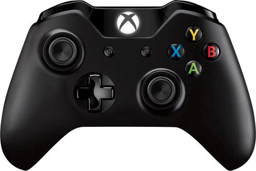 Microsoft Xbox One Controller - Zwart, Spelcomputers en Games, Spelcomputers | Xbox | Accessoires, Zo goed als nieuw, Verzenden