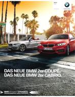 2014 BMW 2 SERIE BROCHURE DUITS, Nieuw, BMW, Author