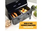 Tristar Airfryer XXL FR-9026 - 2 x 4 liter -Digitale, Verzenden, Zo goed als nieuw