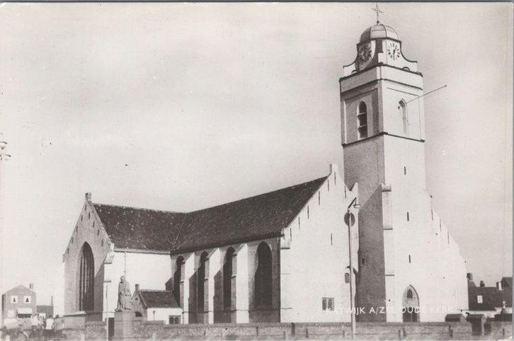 KATWIJK AAN ZEE - Oude Kerk, Verzamelen, Ansichtkaarten | Nederland, Verzenden