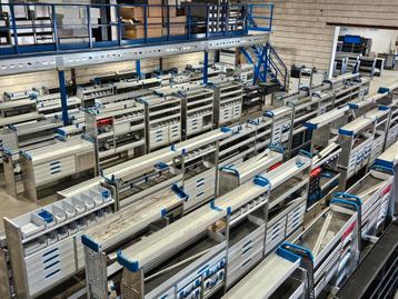 10% op gebruikte bedrijfswageninrichting Sortimo Bott Aluca beschikbaar voor biedingen