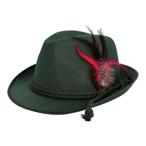 Oktoberfest hoed groen, Hobby en Vrije tijd, Feestartikelen, Feestartikel, Nieuw, Verzenden