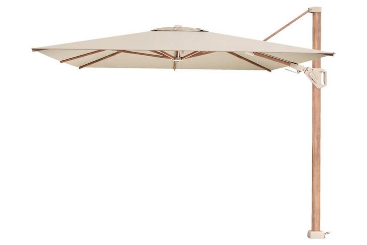 Platinum Challenger T2 zweefparasol premium - 3,5x2,6 m. -, Tuin en Terras, Parasols, Zweefparasol, Nieuw, Kantelbaar, Verzenden