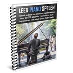 Pianoboek Piano Leren Spelen ringband, Nieuw