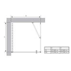 Aanbieding: Douchewand Sealskin Hooked Omkeerbaar 90x200 cm, Doe-het-zelf en Verbouw, Sanitair, Ophalen of Verzenden, Nieuw