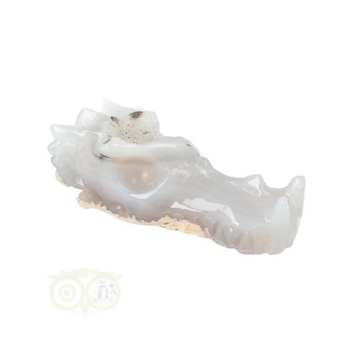 Agaat Geode Drakenschedel 157 gram, Sieraden, Tassen en Uiterlijk, Edelstenen, Nieuw, Verzenden