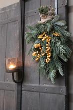 Cilinder waxine bubbels antraciet 8cm, Ophalen of Verzenden, Nieuw