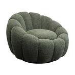 *WOONWINKEL* Kare Design Peppo Bloom Ronde Fauteuil Draaibaa, Nieuw, Stof, Verzenden