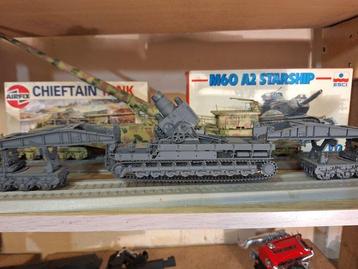 Airfix, ESCI 1:76 - Model militair voertuig (5) - Railway beschikbaar voor biedingen