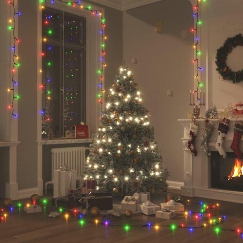 vidaXL Lichtsnoer met 400 LEDs en 8 effecten 40 m, Diversen, Kerst, Nieuw, Verzenden